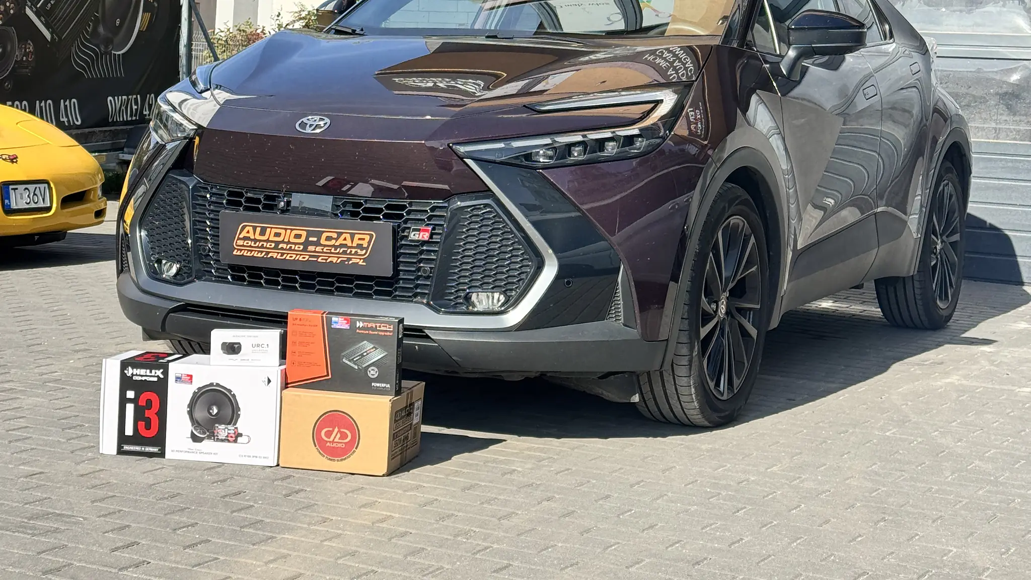 Toyota C-HR – HELIX i3 z procesorem DSP – Audio Car Kielce