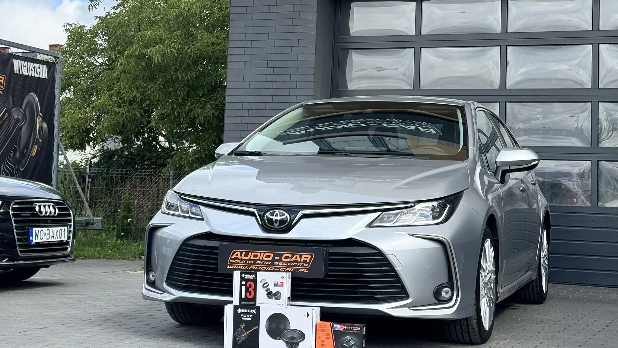 Toyota Corolla – Nagłośnienie HELIX – Audio Car Kielce
