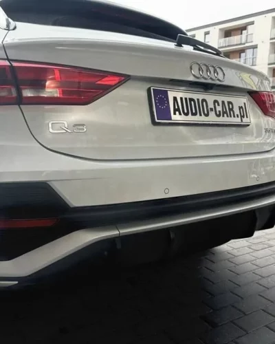 Audi Q3 Sportback po montażu kamery cofania