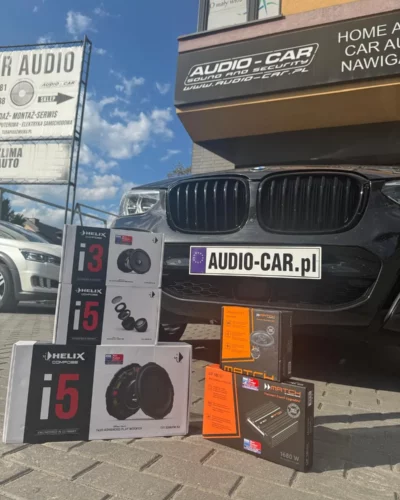 BMW X3 G01 – zestaw HELIX i3, i5 i MATCH przed montażem
