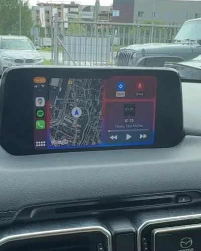 Kodowanie i aktywacje – Mazda CX-5 – Apple CarPlay po aktywacji