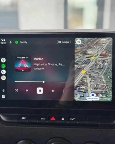 Renault Master – nowa stacja z Android Auto: muzyka i mapa na jednym ekranie