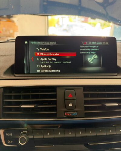 Aktywacje CarPlay – BMW – CarPlay w fabrycznym iDrive