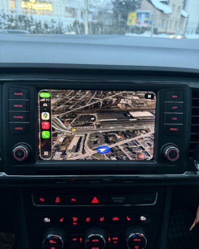 Aktywacje CarPlay – Seat – CarPlay na fabrycznym ekranie