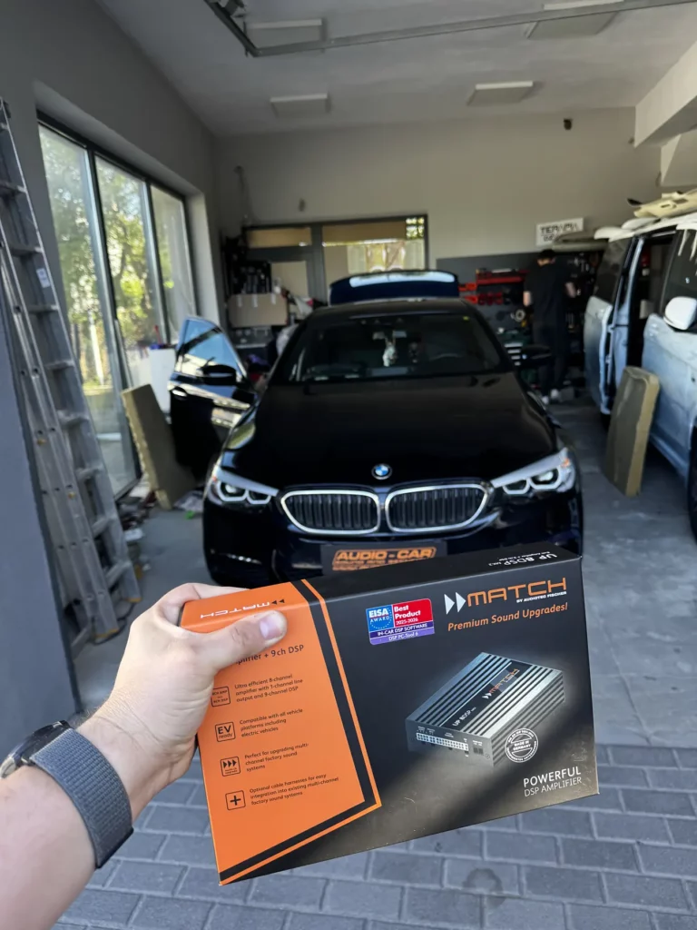 BMW serii 5 G30 – wzmacniacz z DSP do fabrycznego systemu