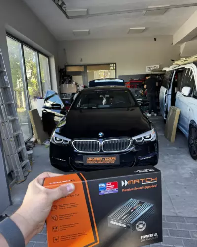 BMW serii 5 G30 – wzmacniacz z DSP MATCH UP 8DSP na wiązce plug&play – zdjęcie 2