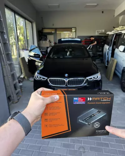 BMW serii 5 G30 – wzmacniacz z DSP MATCH UP 8DSP na wiązce plug&play – zdjęcie 3