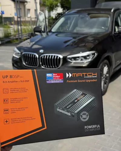 BMW X3 – procesor MATCH UP 8DSP i głośniki pod model – zdjęcie 1