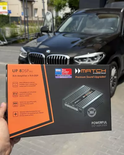 BMW X3 – procesor MATCH UP 8DSP i głośniki pod model – zdjęcie 3