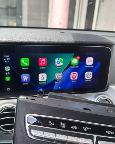 Mercedes C / GLC – CarPlay i Android Auto na fabrycznym ekranie – zdjęcie 3