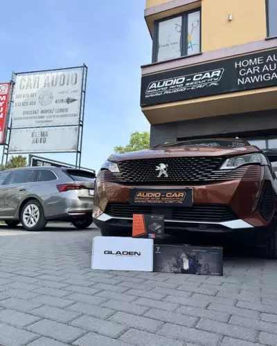 Peugeot 5008 – nagłośnienie GLADEN z procesorem DSP i wygłuszenie drzwi – zdjęcie 1