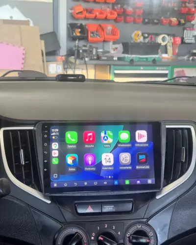Suzuki Baleno – stacja multimedialna z CarPlay w miejscu fabrycznego radia – zdjęcie 3