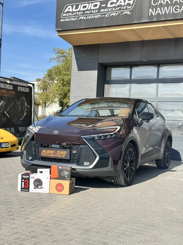Toyota C-HR – głośniki i wzmacniacz z DSP